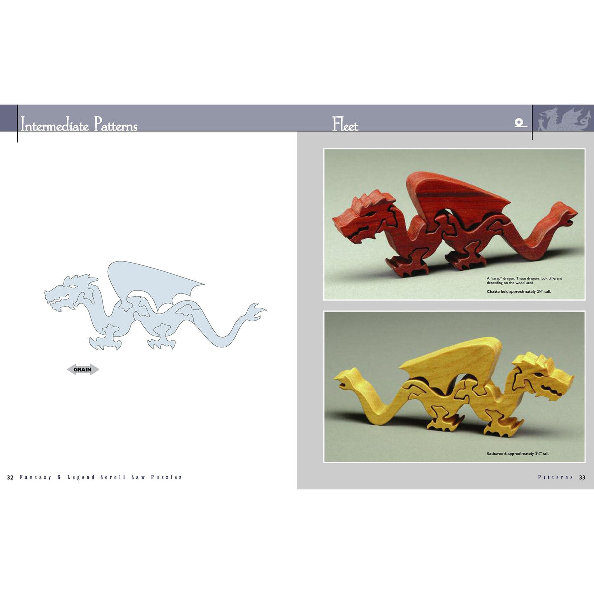 Fantasy and Legend Scroll Saw Puzzles