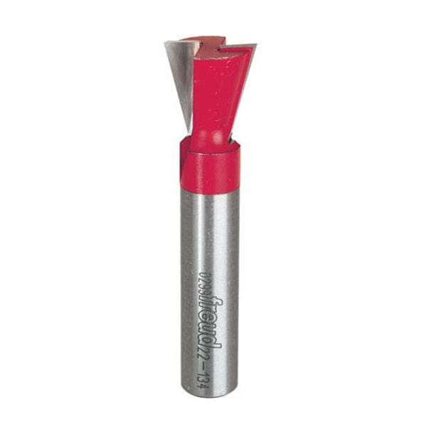22-134 Dovetail Router Bit 1/2" SH 3/4" D 14 Degrees