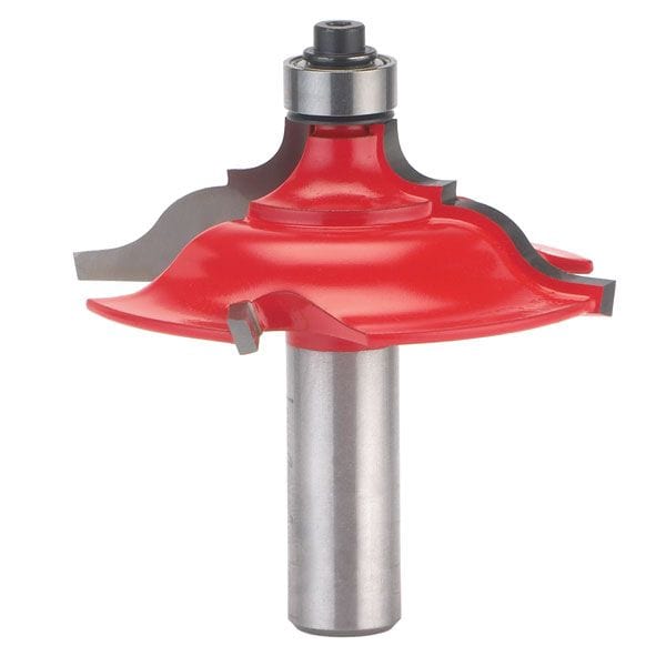 99-450 Quadra-Cut Table Edge And Handrail Router Bit 1/2" Shank 2-1/2" Diameter