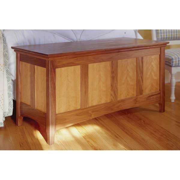 Woodworking Project Paper Plan to Build Heirloom Hope Chest