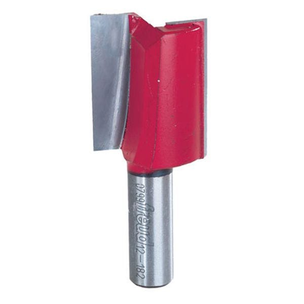 Double Flute Straight Router Bit - 1/2" SH