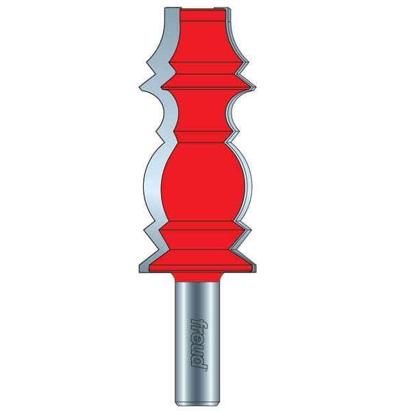 Wide Crown Molding Router Bit System - 1/2" SH