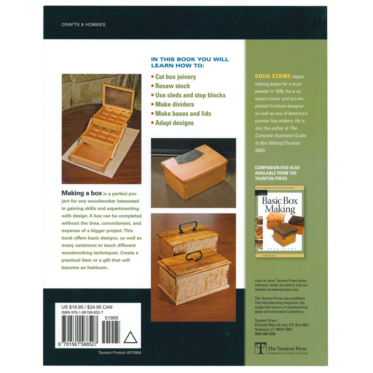 Taunton's Basic Box Making