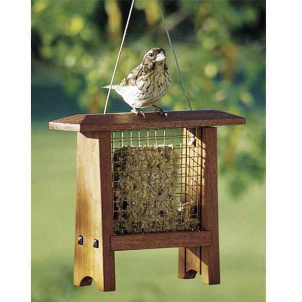 Woodworking Project Paper Plan to Build Suet Bird Feeder