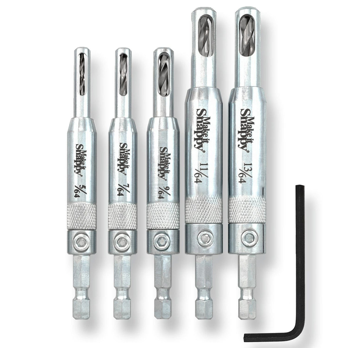 Self-Centering Hinge Drill Bit