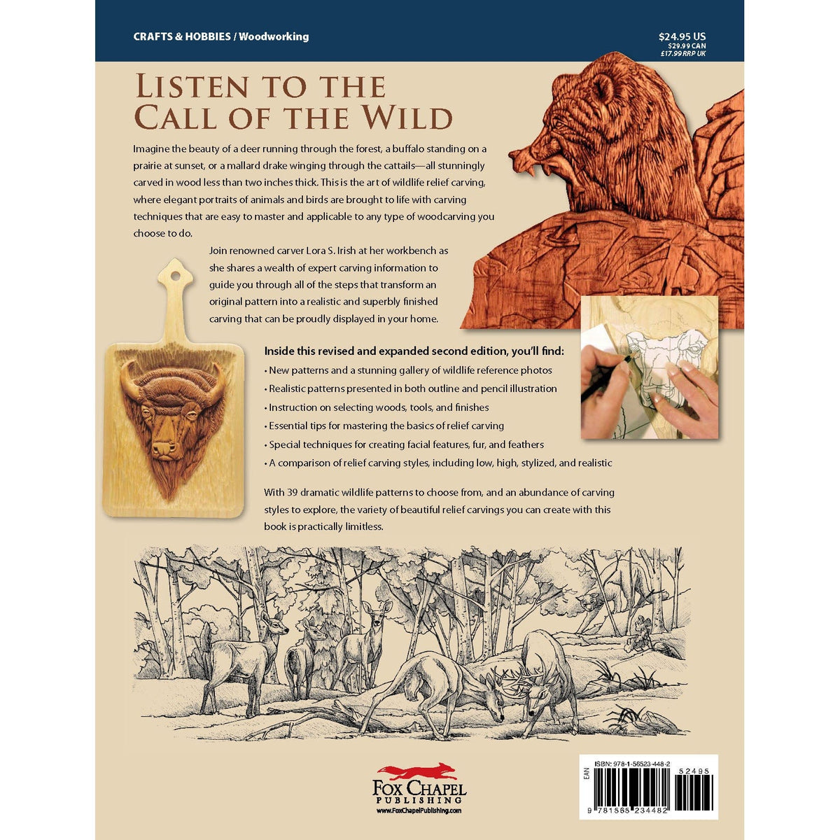 Wildlife Carving in Relief, 2nd Edition Revised and Expanded