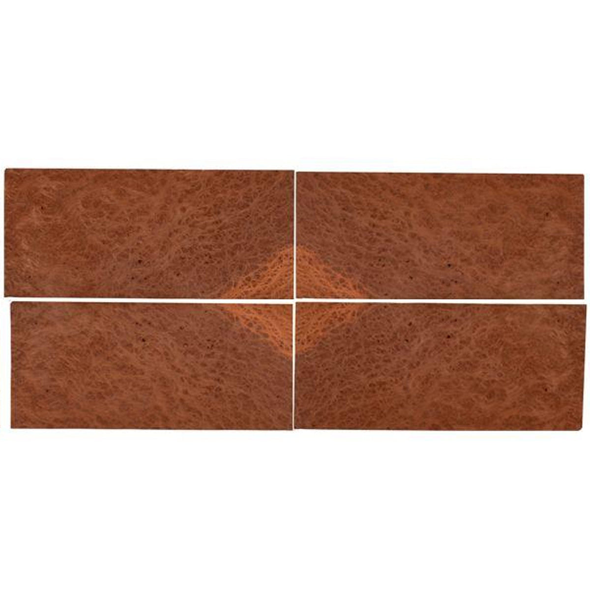 Wood Veneer Pack - Sequence Matched - 8" x 18" - 4 Piece