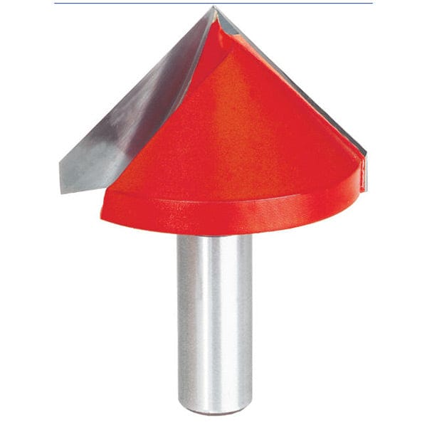 90 Degree V-Groove Router Bit - 1/2" SH