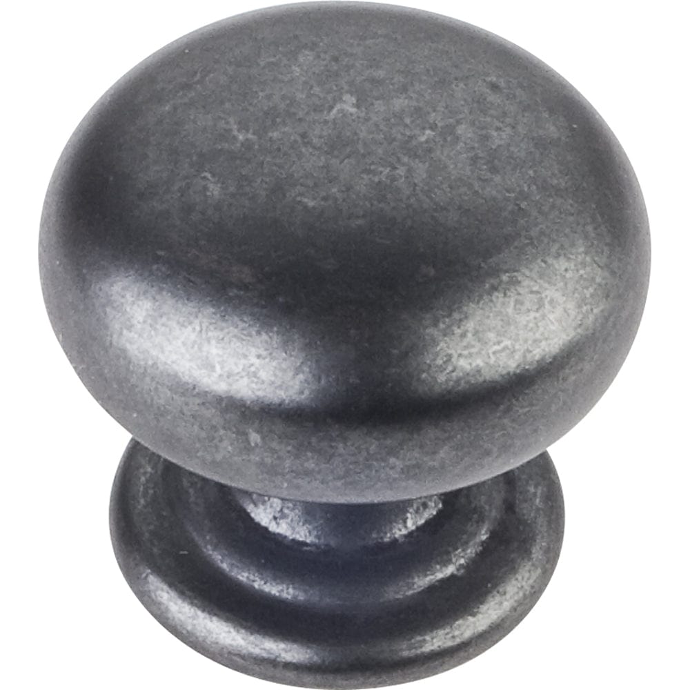 Florence Knob, 1-1/4" Dia., Gun Metal
