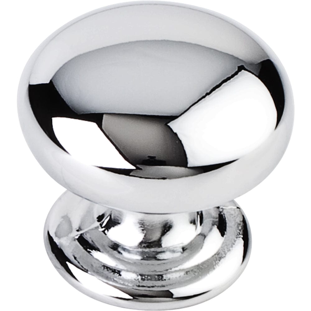 Florence Knob, 1-1/4" Dia., Polished Chrome