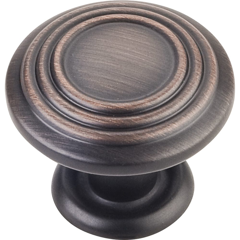 Vienna Knob, 1-1/4" Dia., Brushed Oil Rubbed Bronze