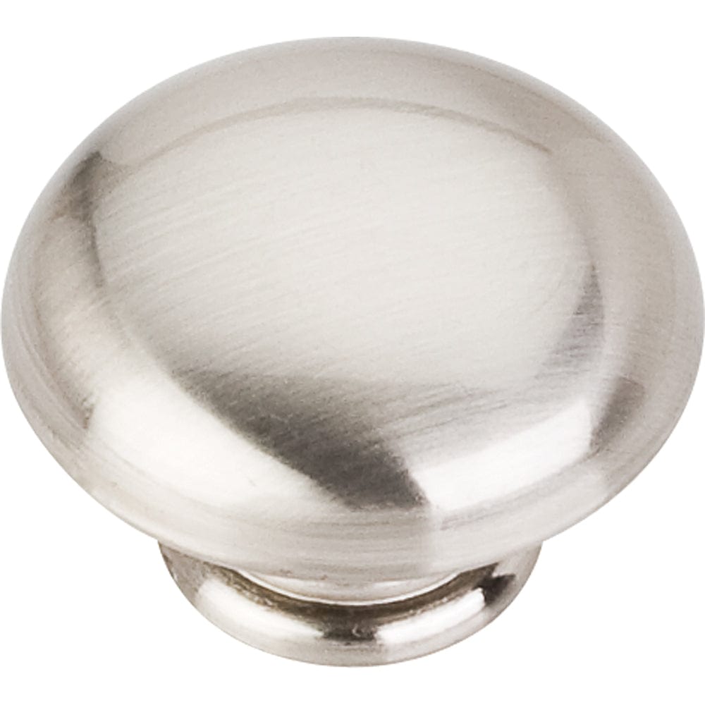 Gatsby Knob, 1-3/16" Dia., Satin Nickel