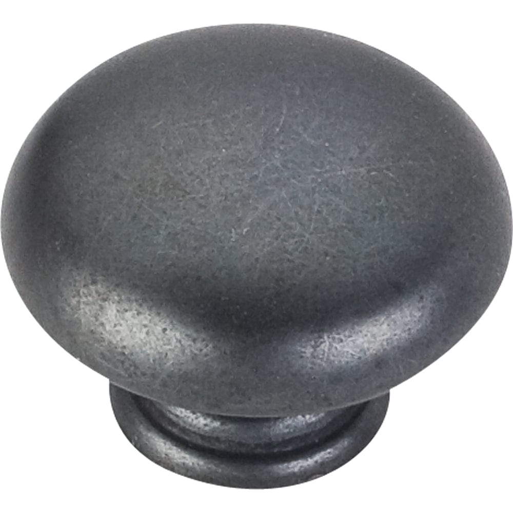 Gatsby Knob, 1-3/16" Dia., Gun Metal