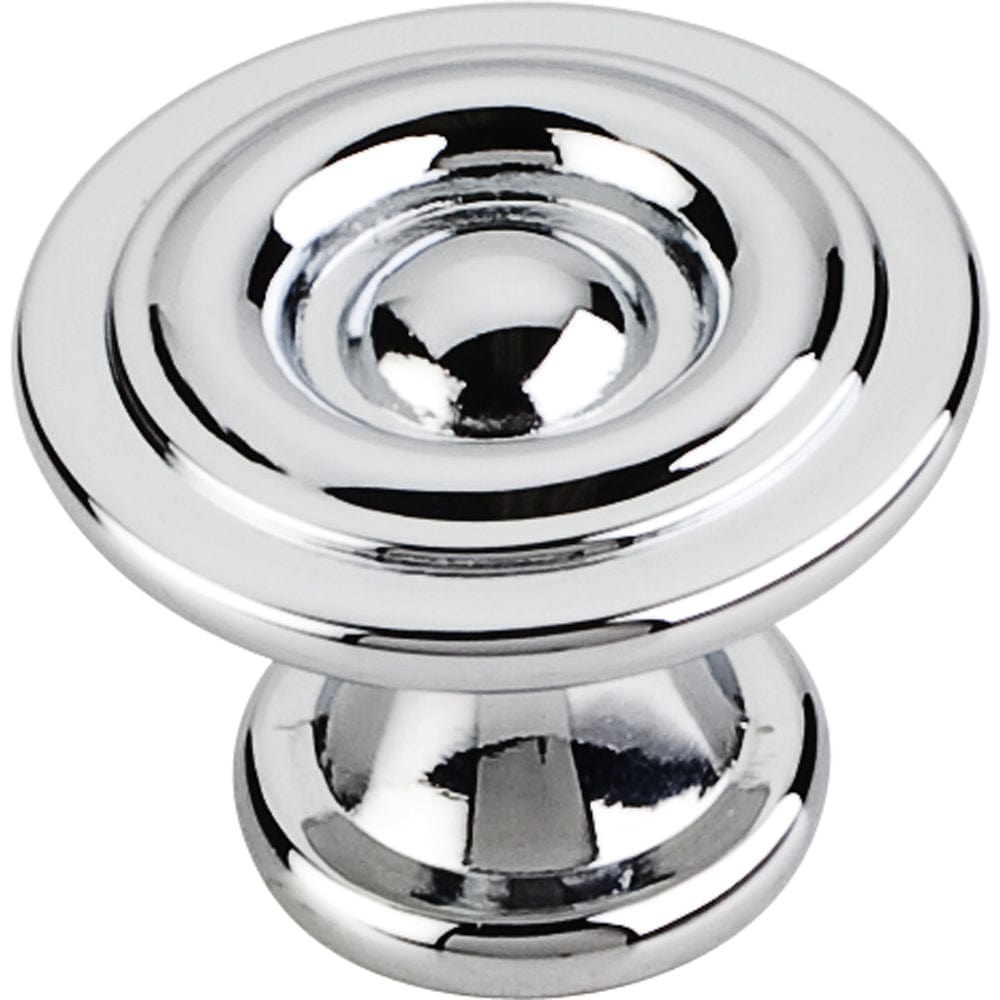 Syracuse Knob, 1-3/16" O.L., Polished Chrome