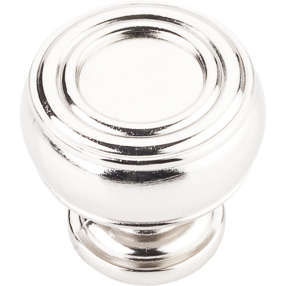 Bremen 2 Barrel Knob, 1-3/16" Dia., Polished Nickel