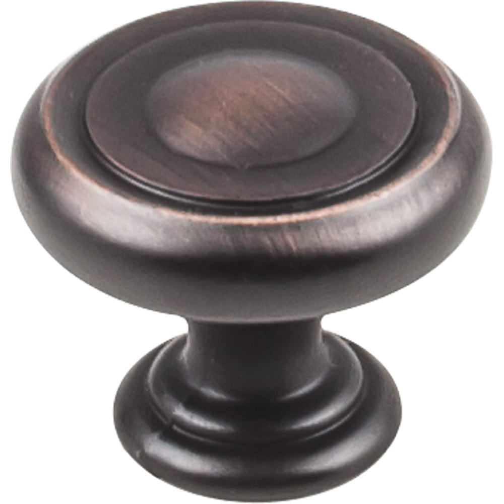 Bremen 1 Knob, 1-1/4" Dia., Brushed Oil Rubbed Bronze