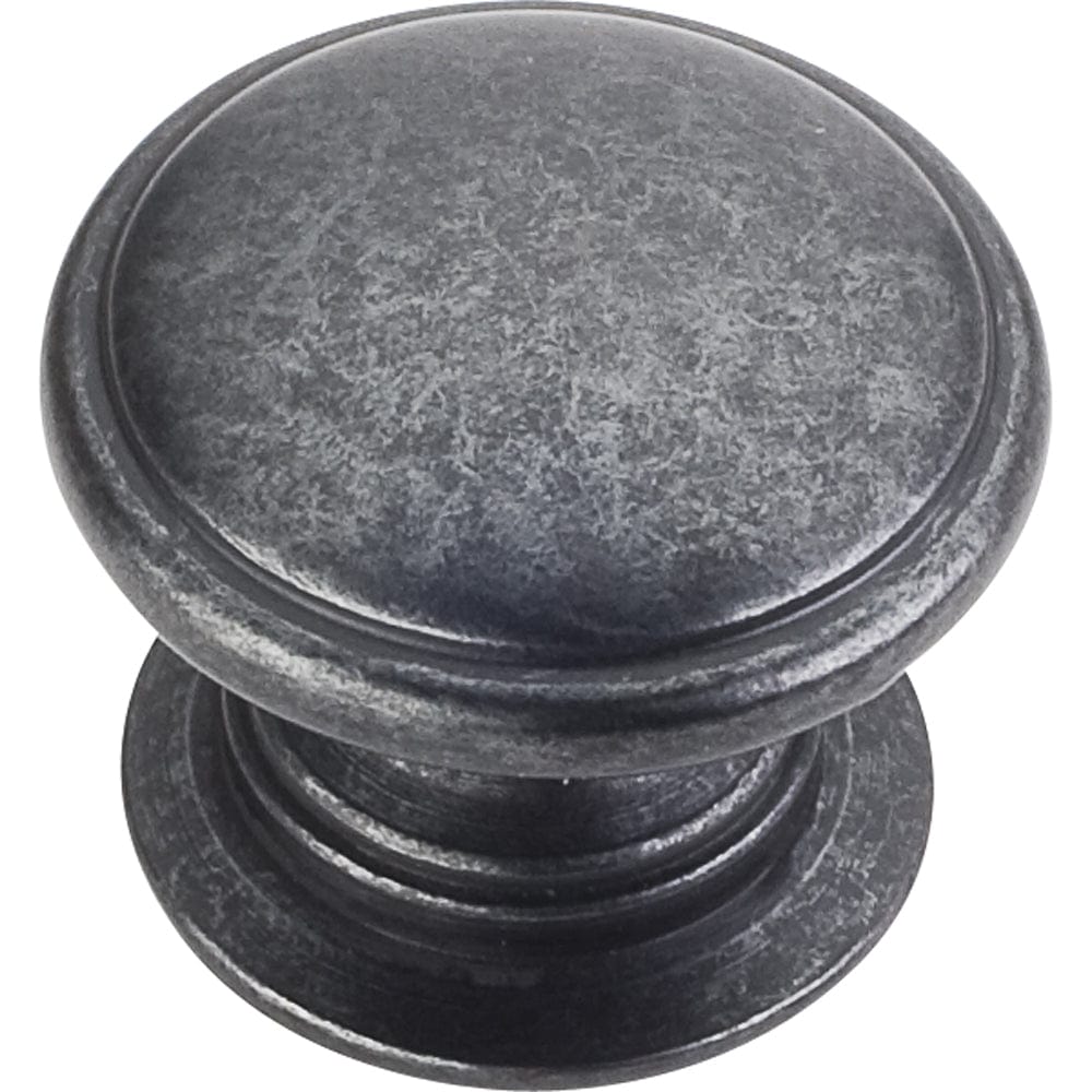 Durham Knob, 1-1/4" Dia., Gun Metal