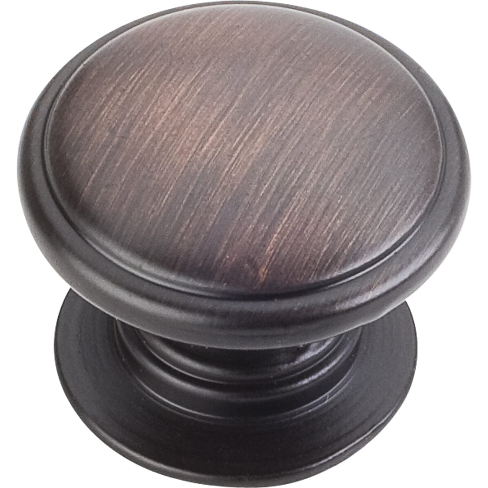 Durham Knob, 1-1/4" Dia., Brushed Oil Rubbed Bronze