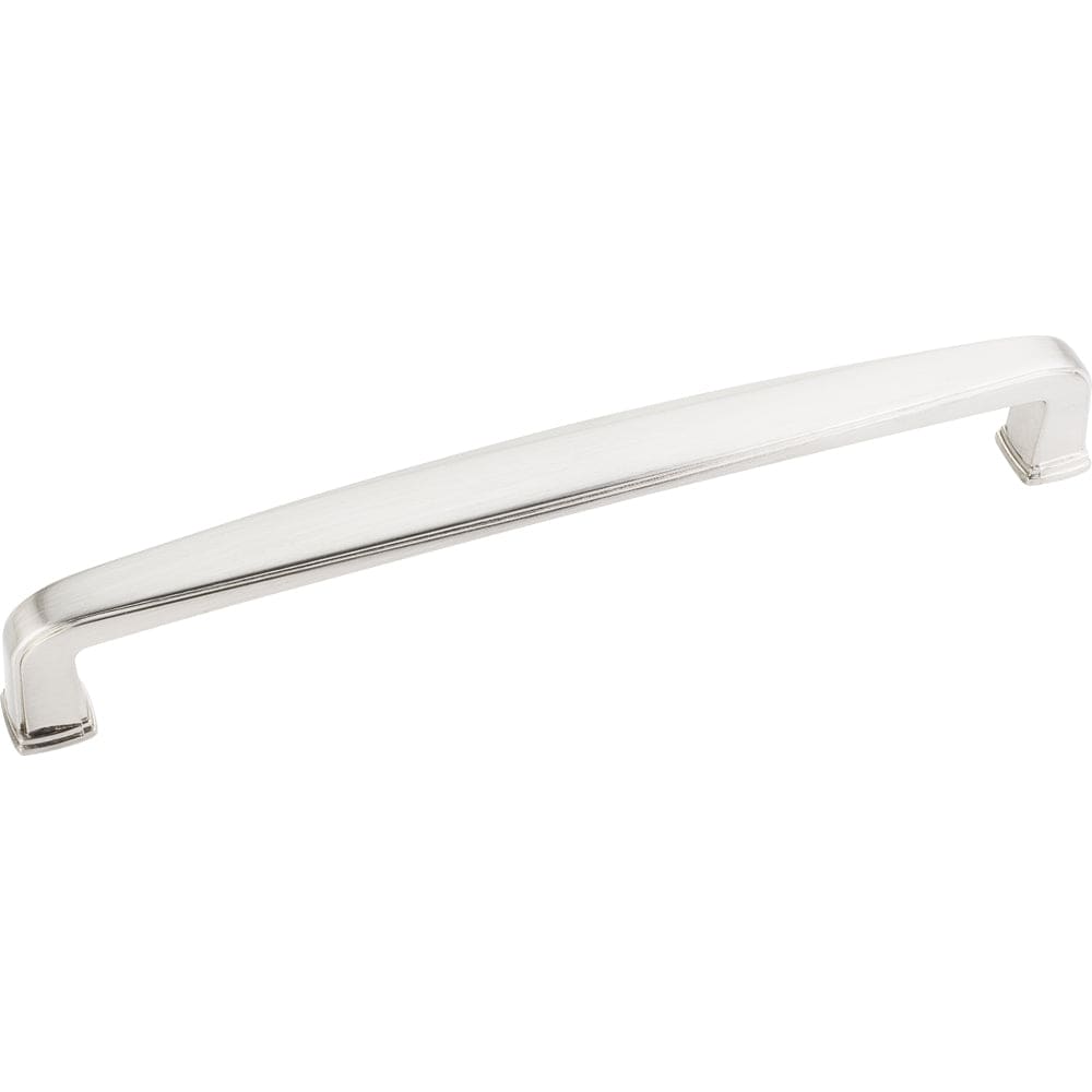 Milan 1 Plain Square Pull, 160 mm C/C, Satin Nickel