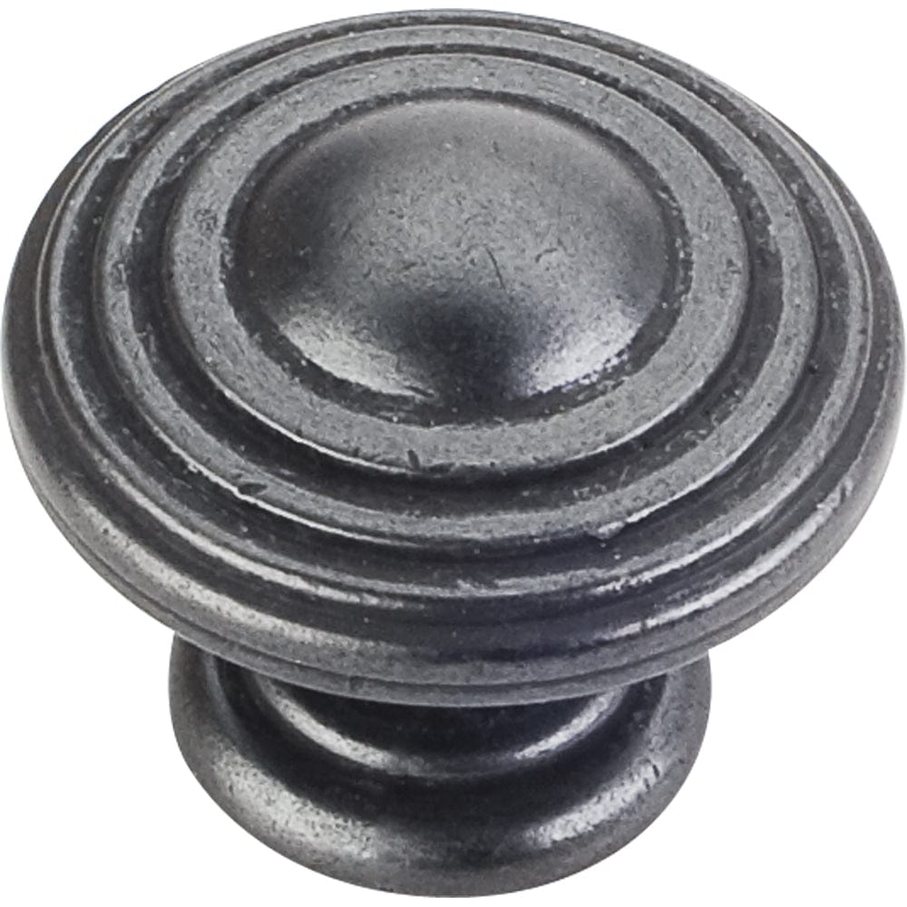Bremen 2 Stacked Knob, 1-1/4" Dia., Gun Metal