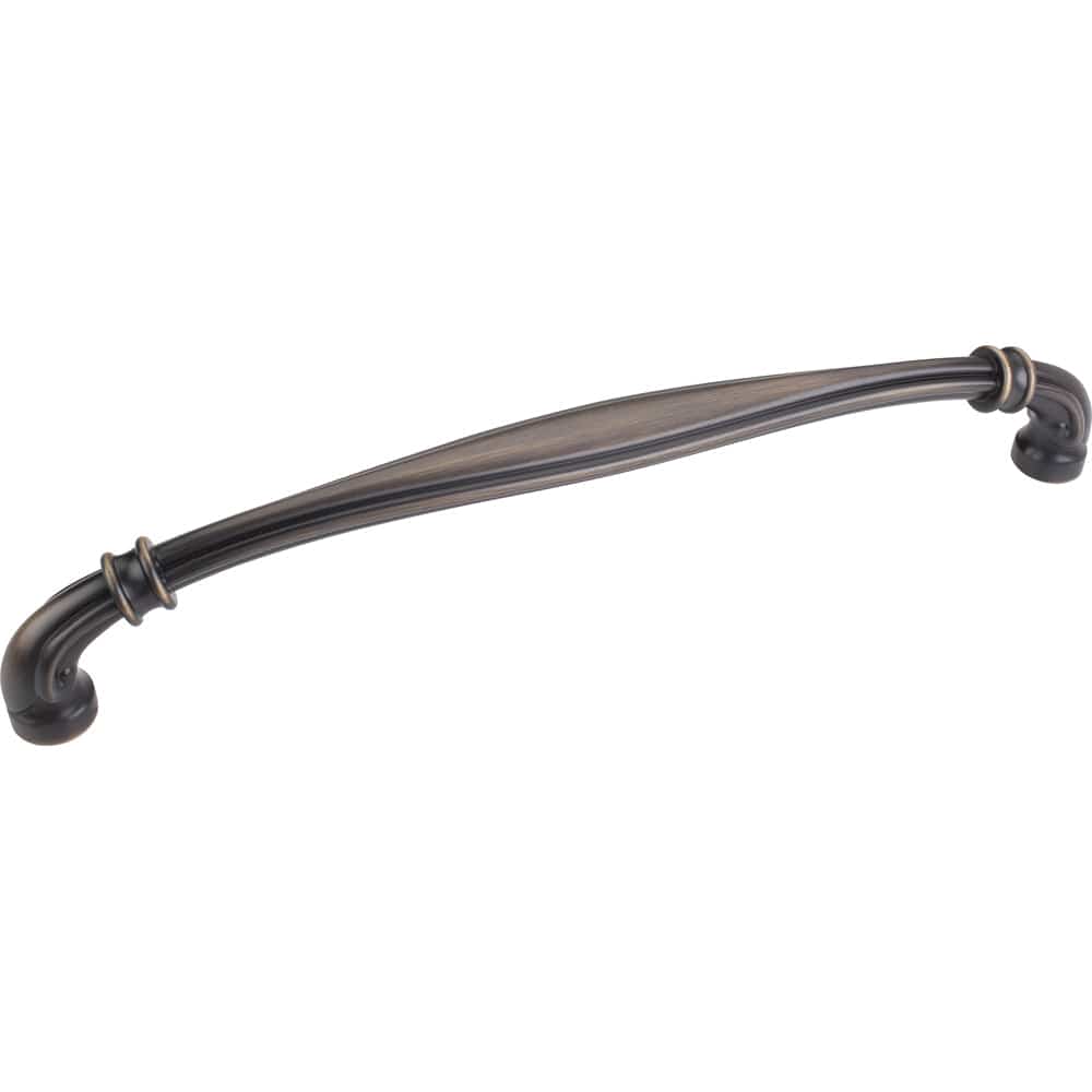 Lafayette Appliance Handle, 12" C/C, Antique Brushed Satin Brass