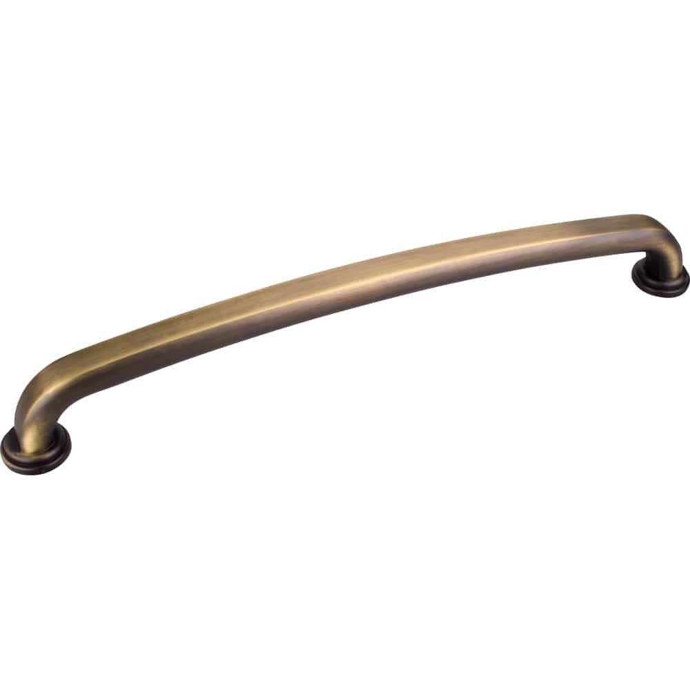Bremen 1 Appliance Handle, 12" C/C, Antique Brushed Satin Brass