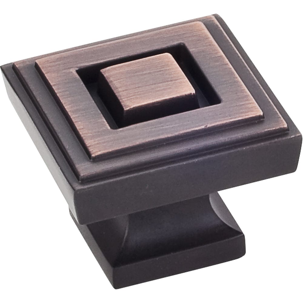 Delmar Large Knob, 1-1/4" O.L., Brushed Oil Rubbed Bronze