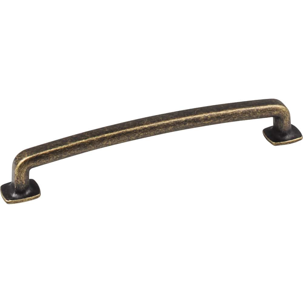 Belcastel 1 Pull, 160 mm C/C, Distressed Antique Brass