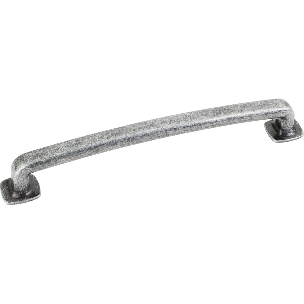 Belcastel 1 Pull, 160 mm C/C, Distressed Antique Silver