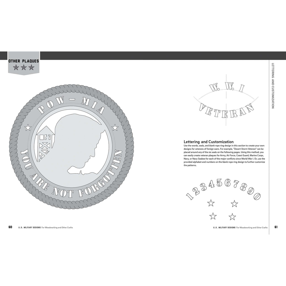 U.S. Military Designs for Woodworking and Other Crafts