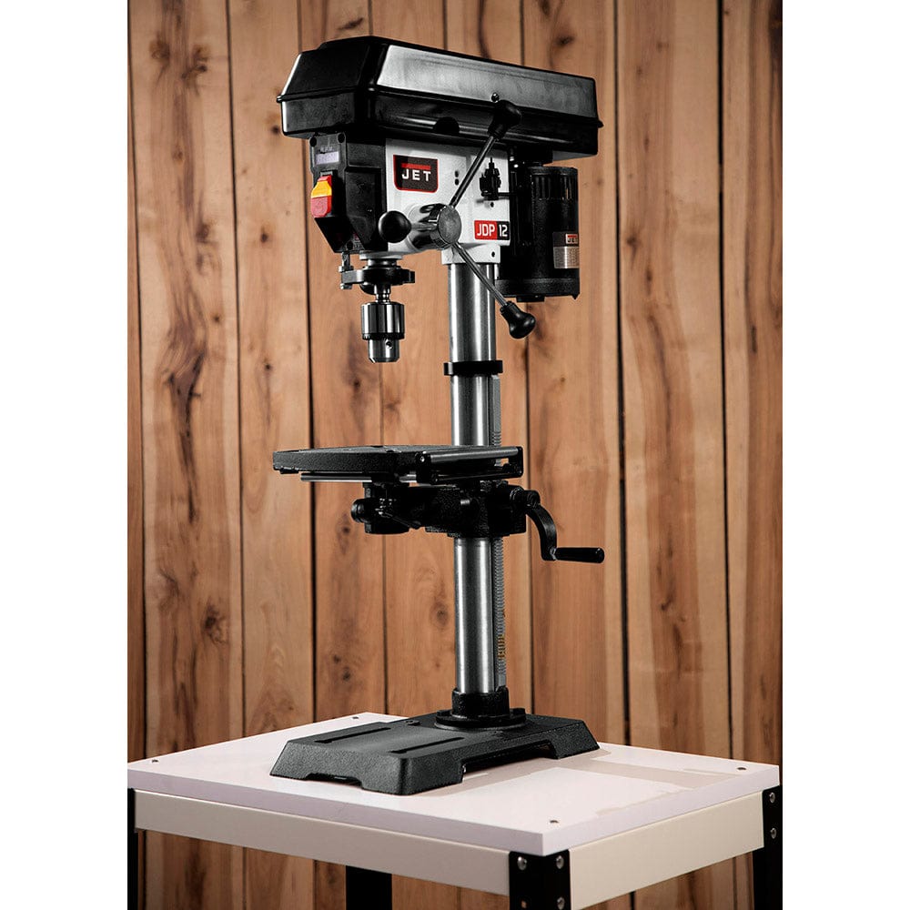 12" Benchtop Drill Press - 1/2 HP 1 Ph 115V - JWDP-12