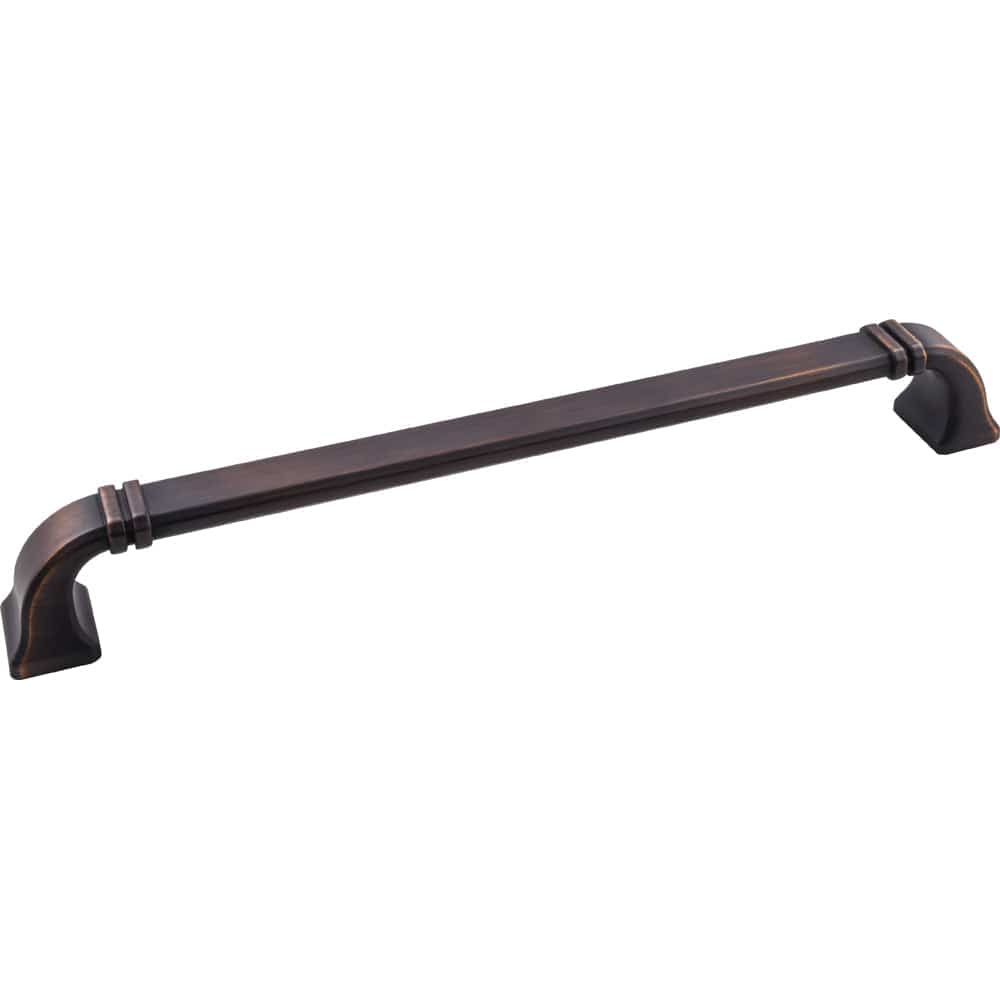 Ella Appliance Handle, 12" C/C, Brushed Oil Rubbed Bronze
