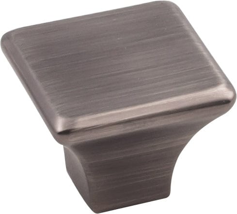 Marlo Large Knob, 1-1/4" O.L., Brushed Pewter