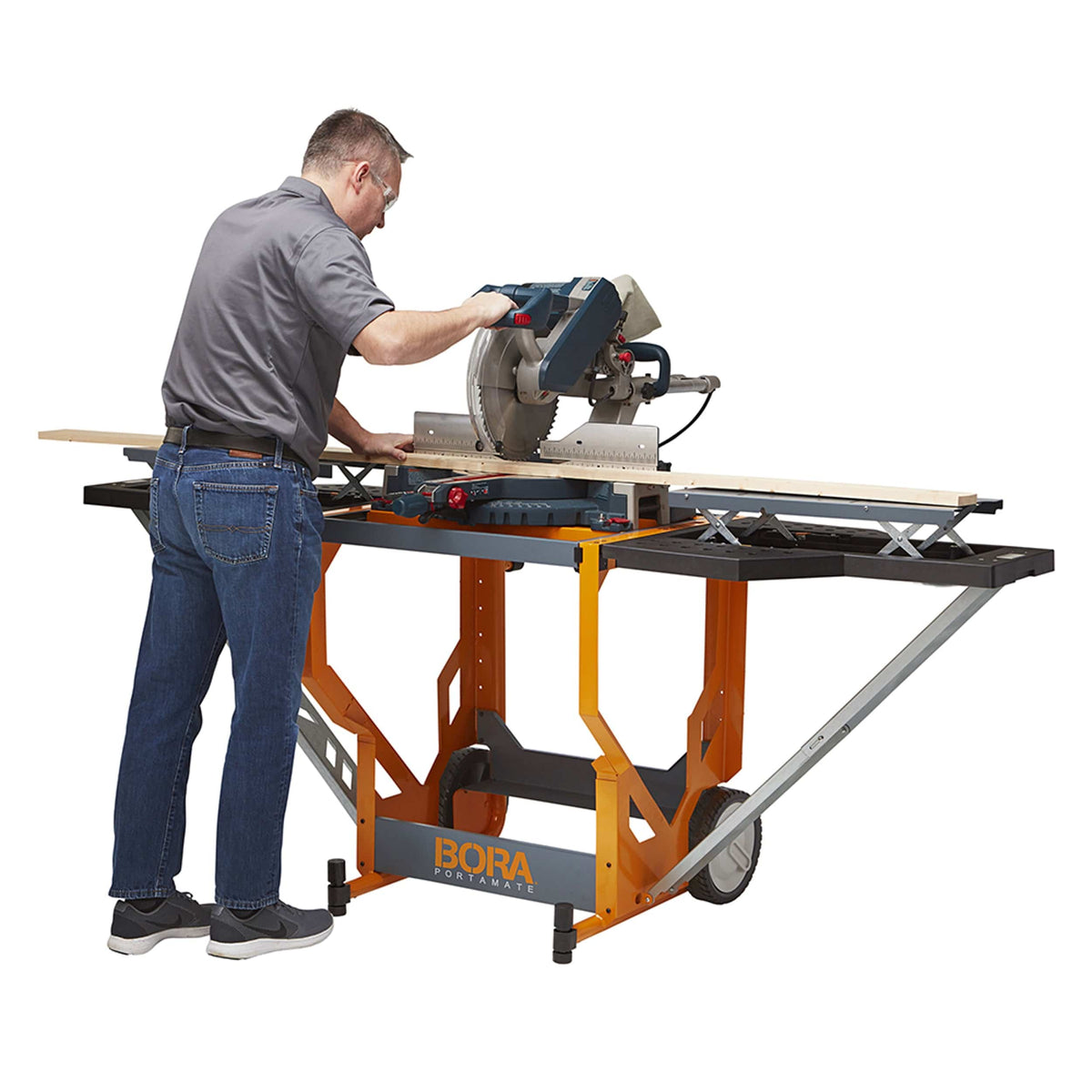 Portacube STR Miter Saw Work Station - Model PM-8000