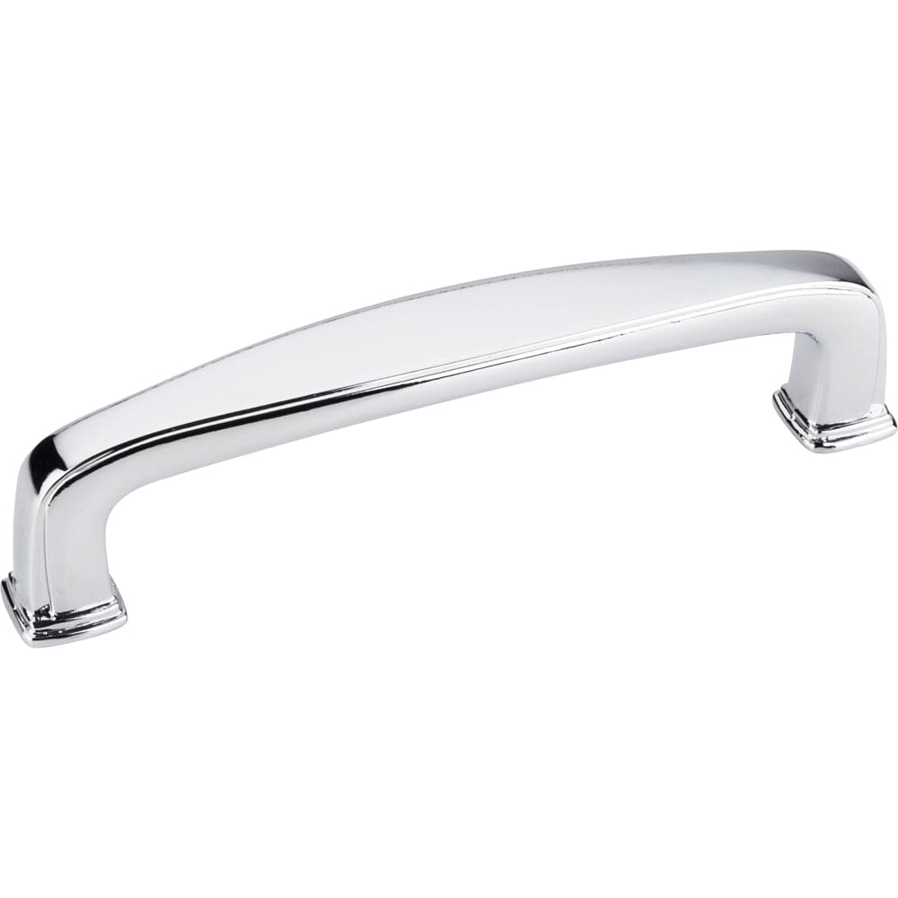 Milan 1 Plain Square Pull, 96 mm C/C, Polished Chrome