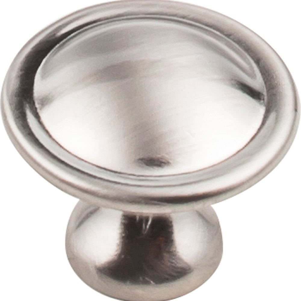 Watervale Knob, 1-1/8" Dia., Satin Nickel