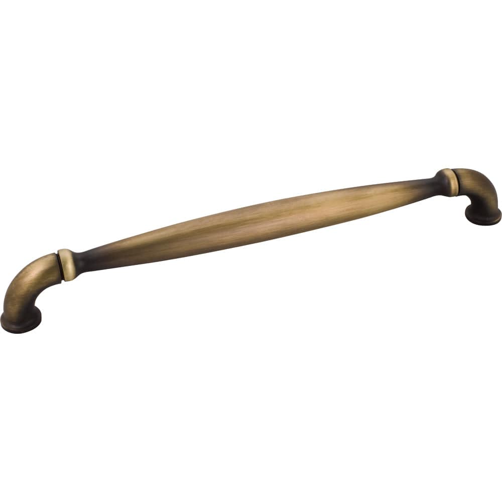 Chesapeake Appliance Handle, 12" C/C, Antique Brushed Satin Brass