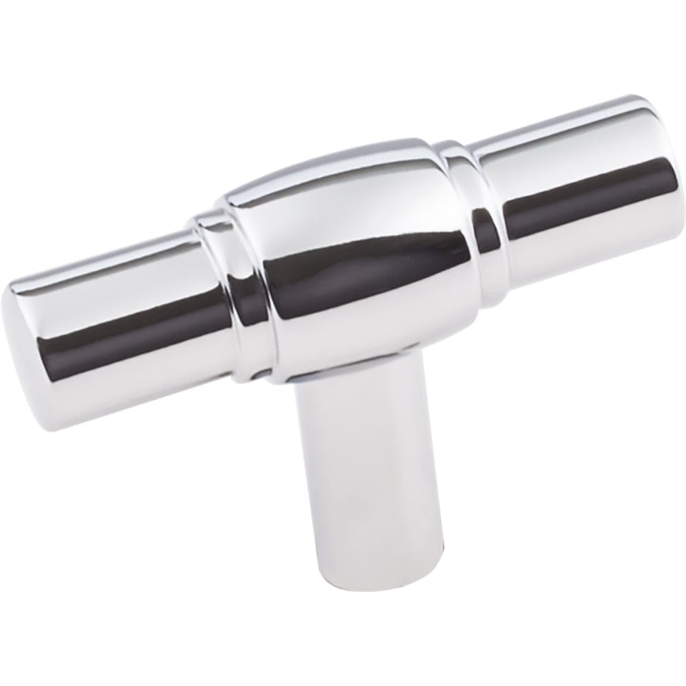 Hayworth "T" Knob, 2" O.L., Polished Chrome