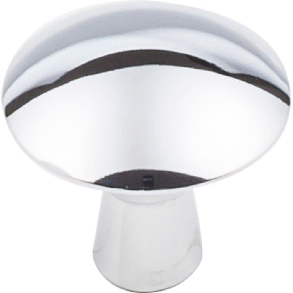 Zachary Knob, 1-1/16" Dia Polished Chrome