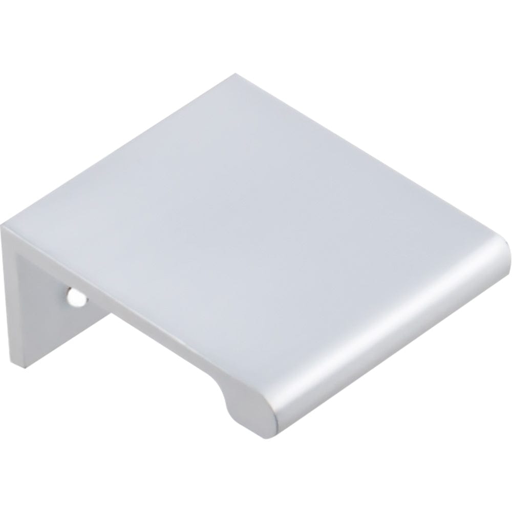 Edgefield Tab Pull, 16 mm C/C, Brushed Chrome
