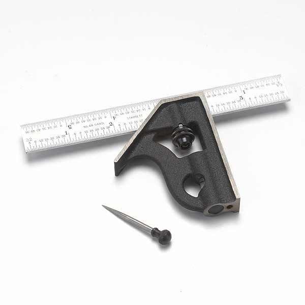 Combination Square with Square Head
