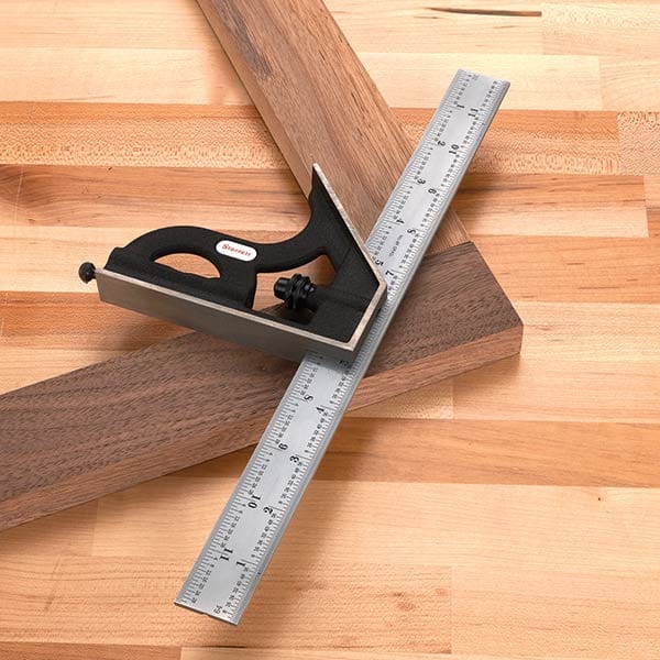 Combination Square with Square Head