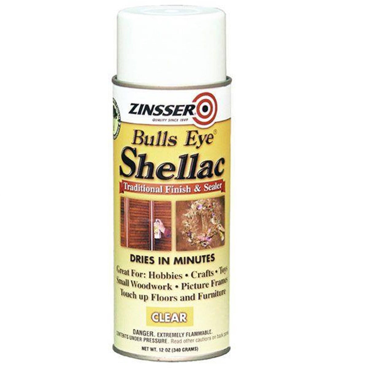 Bulls Eye Shellac - Solvent Based - Gloss