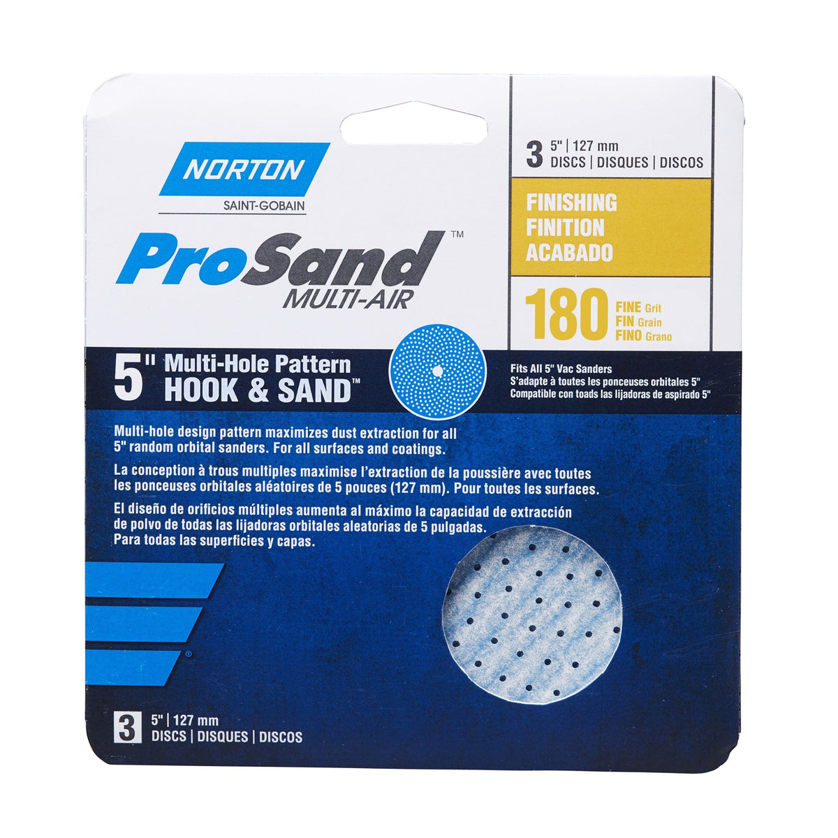 ProSand Multi Air Hook and Loop Sanding Disc