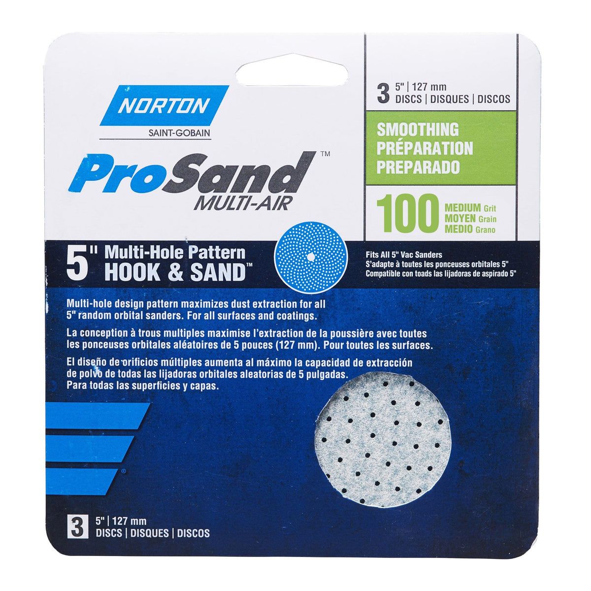 ProSand Multi Air Hook and Loop Sanding Disc