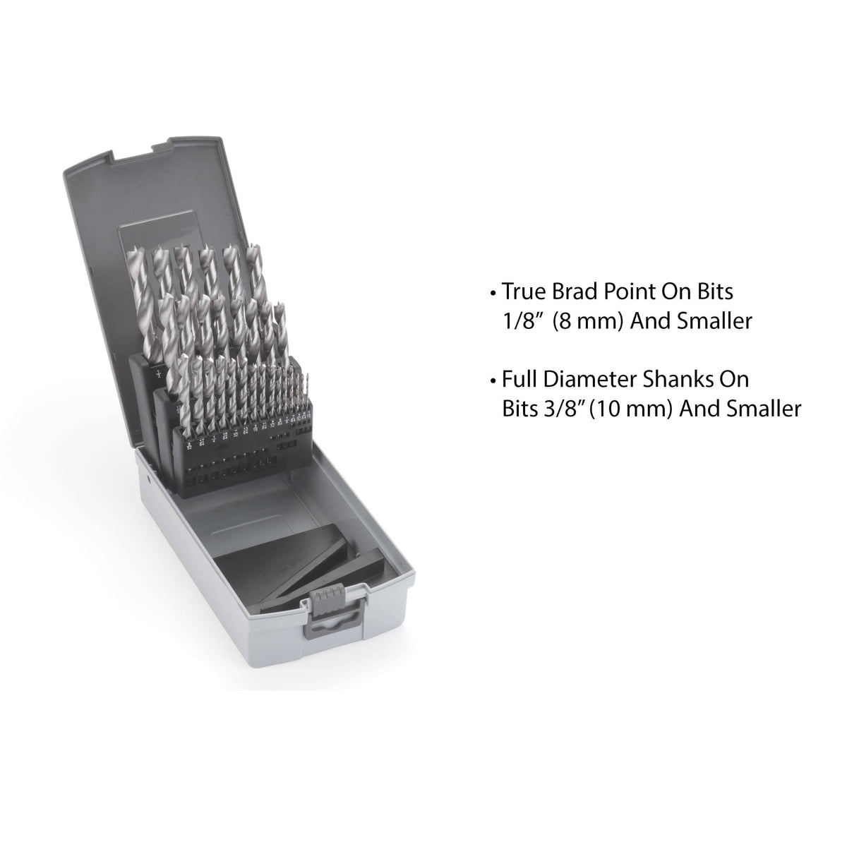 Brad Point Drill Bit Index Set