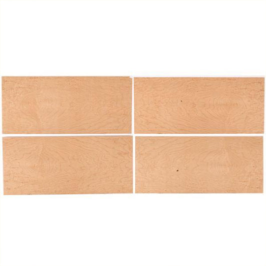 Wood Veneer Pack - Sequence Matched - 8" x 18" - 4 Piece