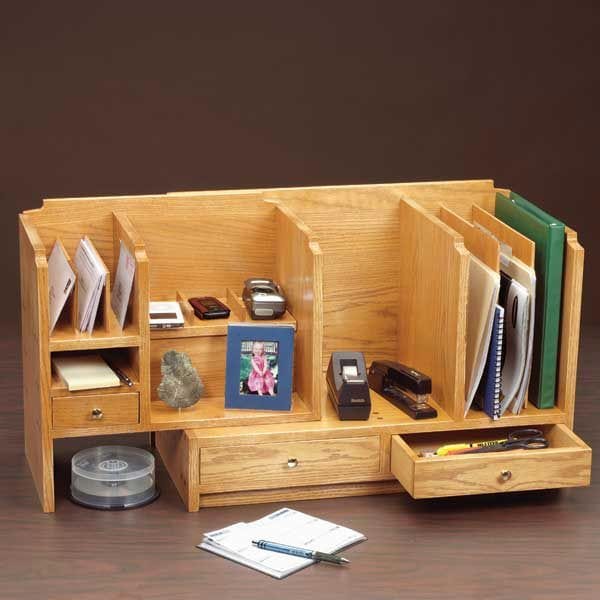 Fits-All Desktop Organizer - Downloadable Plan