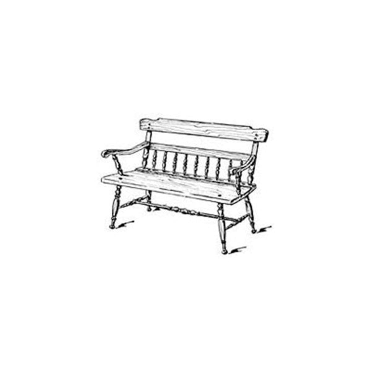 Woodworking Project Paper Plan to Build Squire Bench