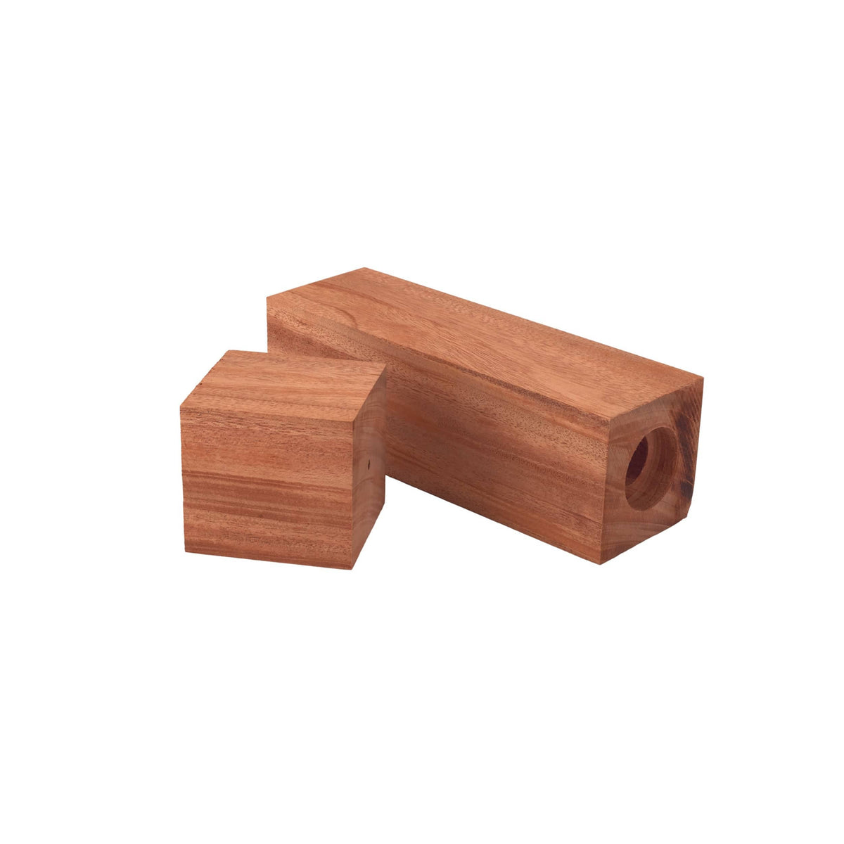 Pre-Drilled Peppermill Blank - 3" x 3"